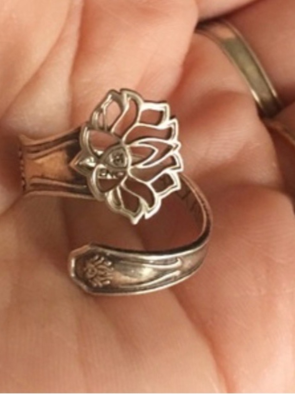 ISO Alex and Ani Lotus Spoon ring